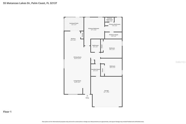 55 MATANZAS LAKES DRIVE, Palm Coast, FL 32137