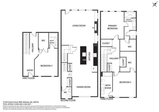 2154 Colvin NW Court, Atlanta, GA 30318
