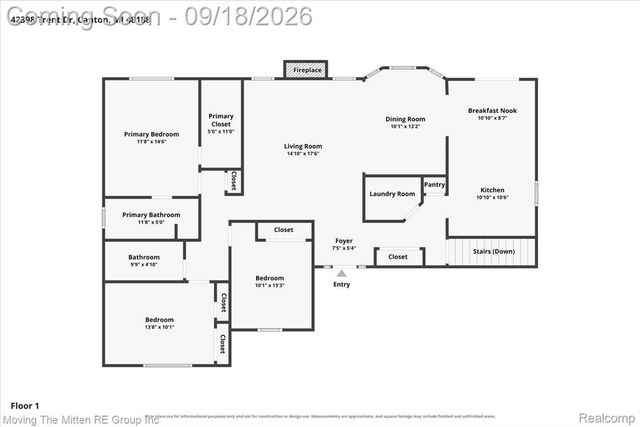 42398 Trent Drive, Canton Charter Township, MI 48188
