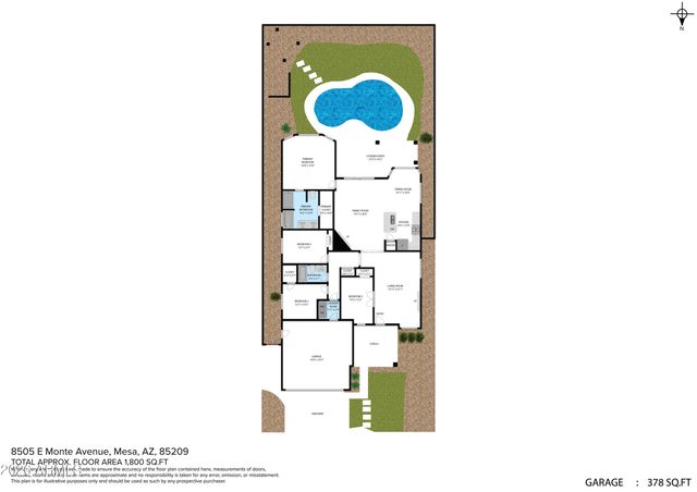 8505 E MONTE Avenue, Mesa, AZ 85209