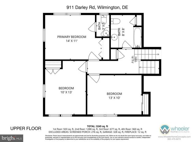 911 DARLEY RD, Wilmington, DE 19810