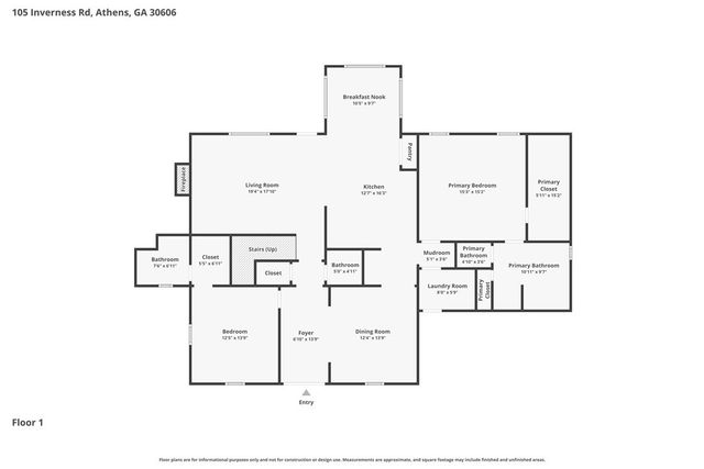 105 Inverness Road, Athens, GA 30606