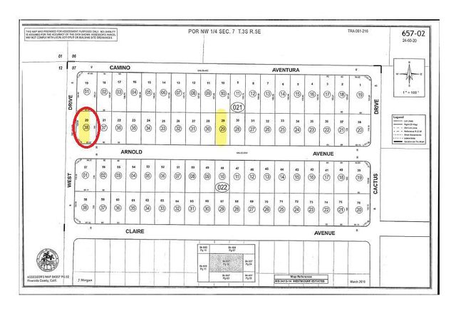 0 Arnold Ave Avenue, Desert Hot Springs, CA 92240