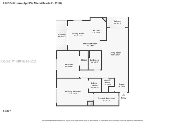 2642 Collins Ave 306, Miami Beach, FL 33140