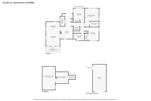 43 John Street, Spotswood, NJ 08884