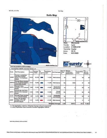 - US Highway 59, Tracy, MN 56132