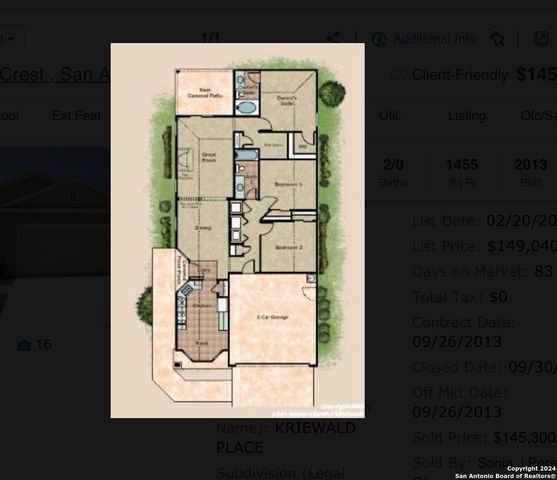 3554 YORK CREST, San Antonio, TX 78245