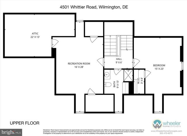 4501 WHITTIER RD, Wilmington, DE 19802