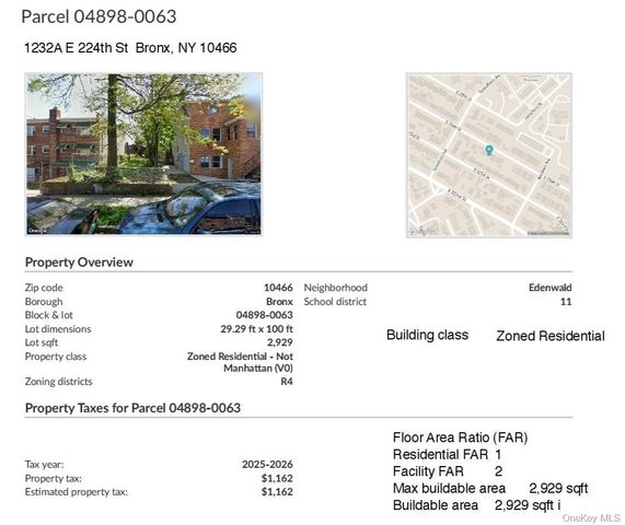 1232A 224th Street E, Bronx, NY 10466