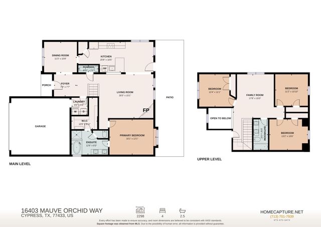 16403 Mauve Orchid Way, Cypress, TX 77433