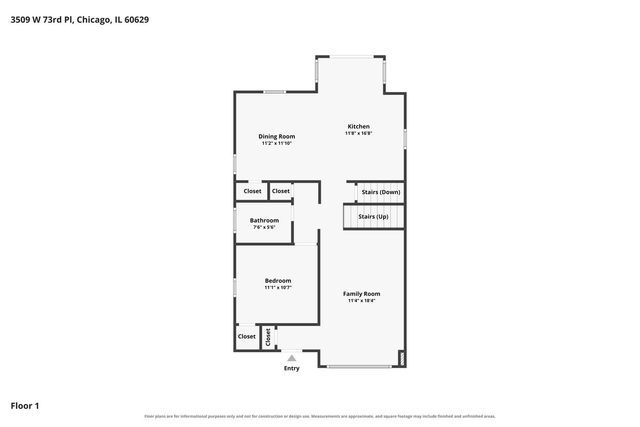 3509 W 73rd Place, Chicago, IL 60629
