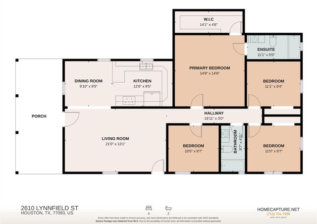 2610 Lynnfield Street, Houston, TX 77093