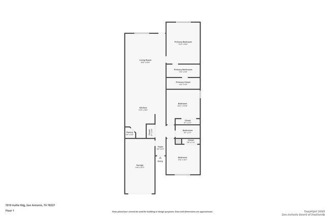 7019 Hallie Rdg, San Antonio, TX 78227