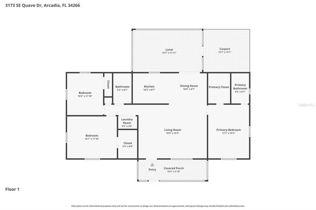 3173 SE QUAVE DRIVE, Arcadia, FL 34266
