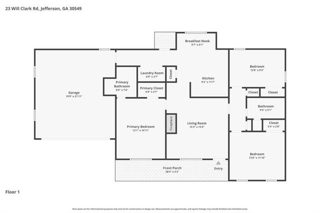 23 Will Clark Road, Jefferson, GA 30549