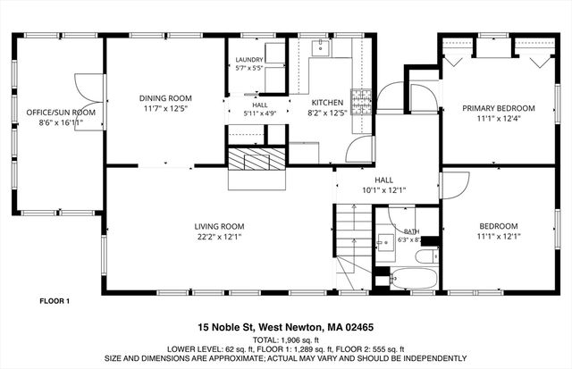 15 Noble St 15, Newton, MA 02465