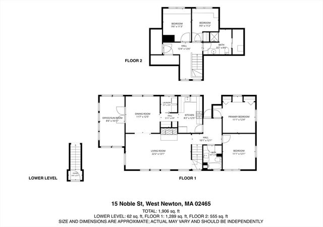 15 Noble St 15, Newton, MA 02465