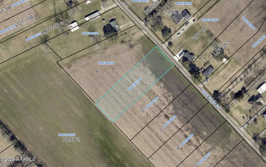 Lot 7 Bock Huval Road, Breaux Bridge, LA 70517