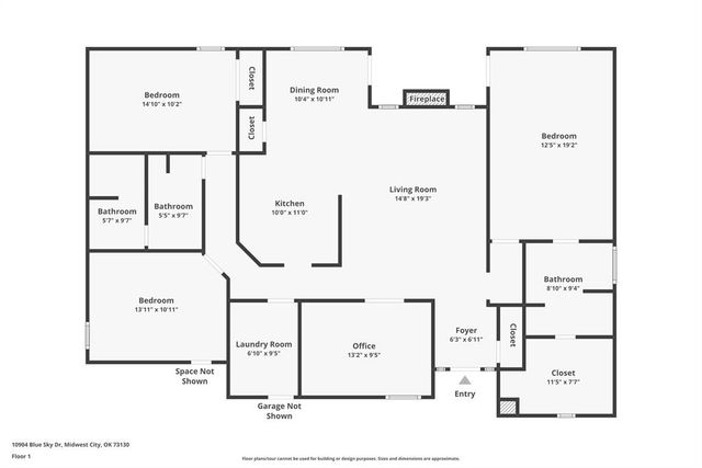 10904 Blue Sky Drive, Midwest City, OK 73130