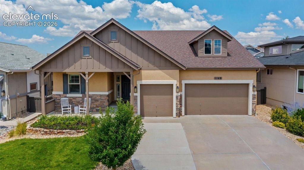 1168 Foothills Farm Way, Colorado Springs, CO 80921 — exterior