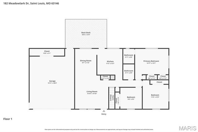 182 Meadowlark Drive, St Louis, MO 63146