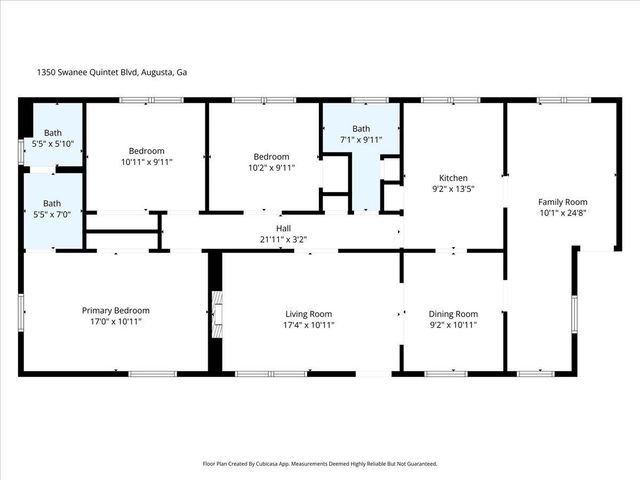 1350 Swanee Quintet Boulevard, Augusta, GA 30901