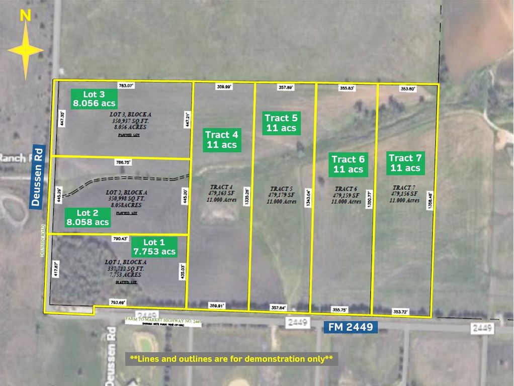 TBD Lot 6 FM 2449, Ponder, TX 76259
