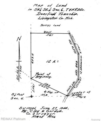 2555 E Cohoctah Road, Deerfield Township, MI 48855