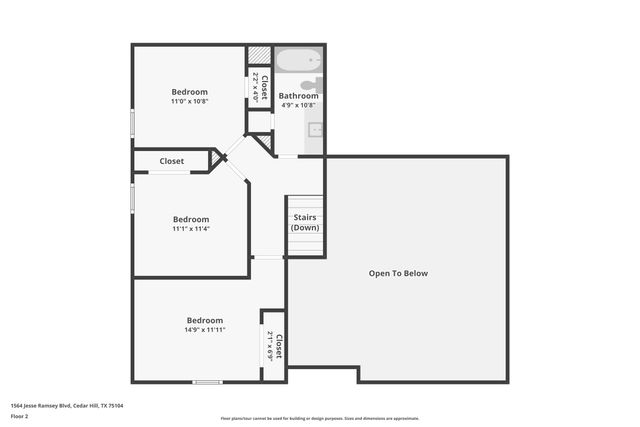 1564 Jesse Ramsey Boulevard, Cedar Hill, TX 75104