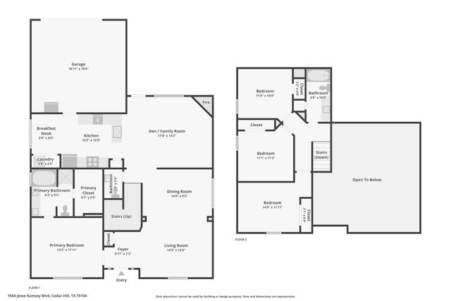 1564 Jesse Ramsey Boulevard, Cedar Hill, TX 75104