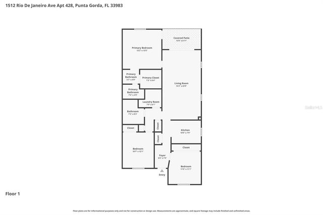 1512 RIO DE JANEIRO AVENUE 428, Punta Gorda, FL 33983