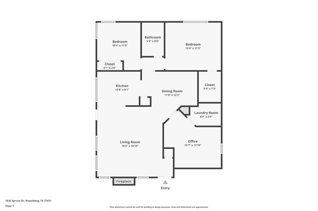 1816 Spruce Drive, Rosenberg, TX 77471