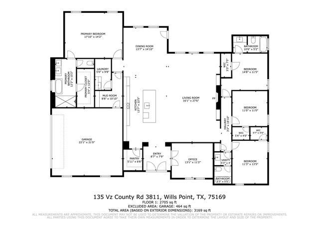 135 VZ County Road 3811, Wills Point, TX 75169