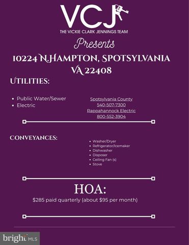 10224 N HAMPTON, Fredericksburg, VA 22408
