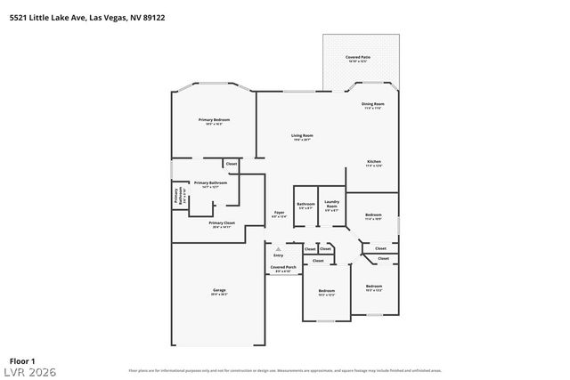 5521 Little Lake Avenue, Las Vegas, NV 89122