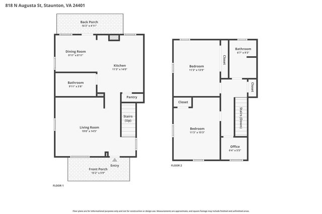 818 N AUGUSTA ST, Staunton, VA 24401