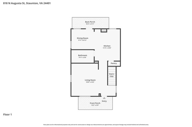 818 N AUGUSTA ST, Staunton, VA 24401