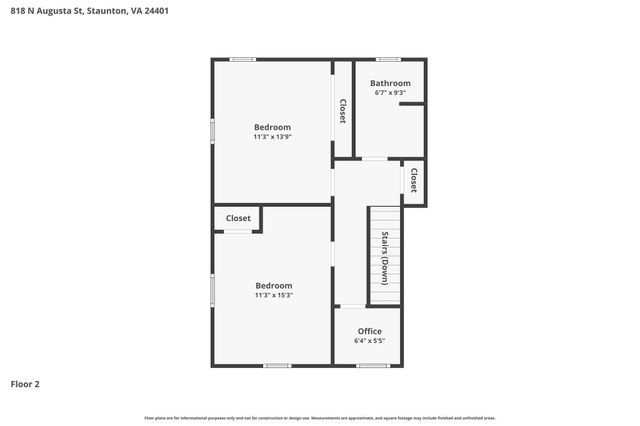 818 N AUGUSTA ST, Staunton, VA 24401