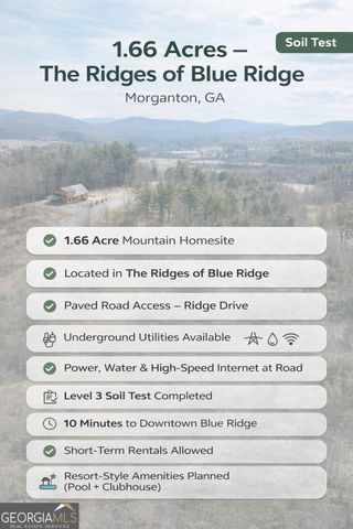 0 Ridge Drive, Morganton, GA 30560