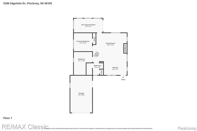 5286 Edgelake Drive, Pinckney, MI 48169