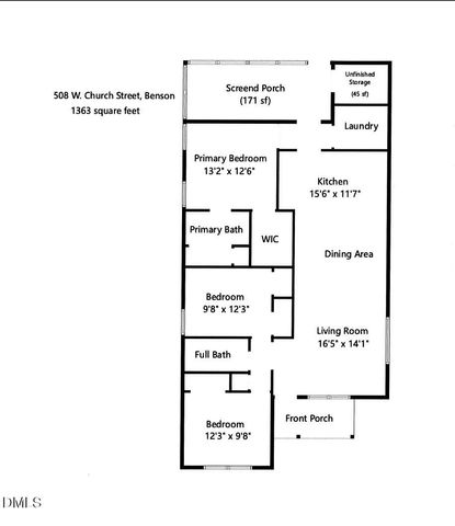 508 W Church Street, Benson, NC 27504