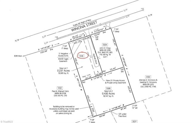 5510 Winona Street, Winston-salem, NC 27106