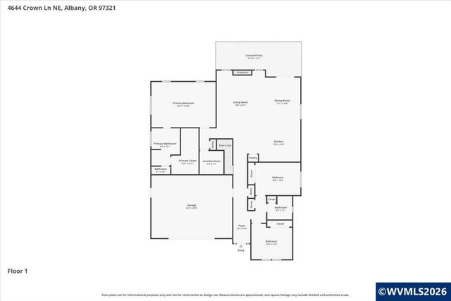 4644 NE Crown Ln, Albany, OR 97321