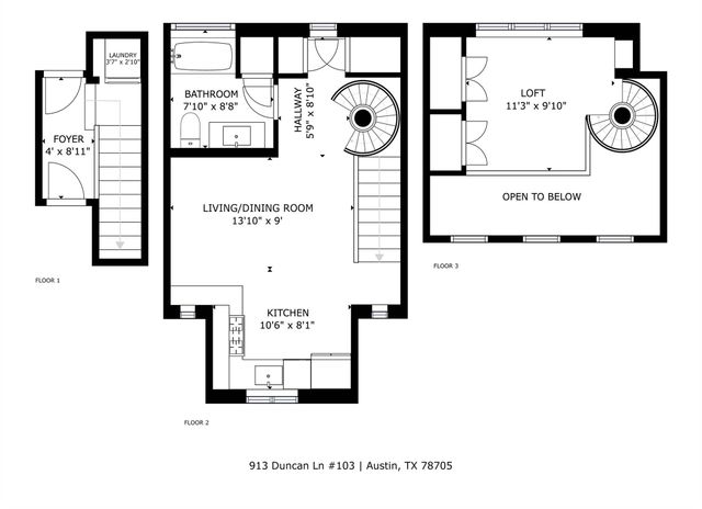 913 Duncan LN 103, Austin, TX 78705