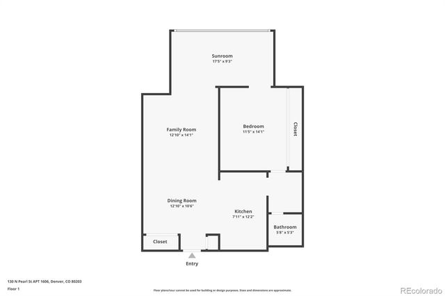 130 N Pearl Street 1606, Denver, CO 80203
