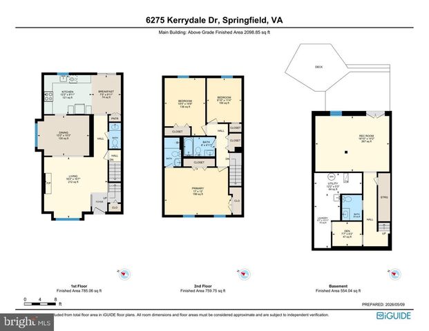 6275 KERRYDALE DR, Springfield, VA 22152