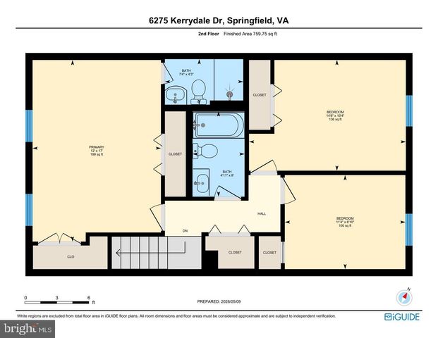 6275 KERRYDALE DR, Springfield, VA 22152
