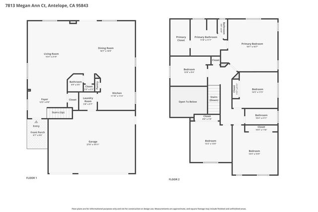 7813 Megan Ann Ct, Antelope, CA 95843