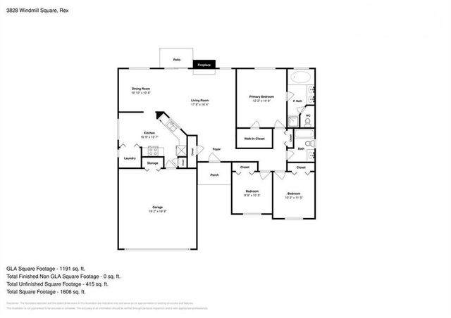 3828 Windmill Circle, Rex, GA 30273