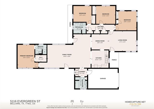 5116 Evergreen Street, Bellaire, TX 77401